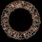 18 Inch Prelit Champagne Gold Glittered Rattan Berry Christmas Wreath
